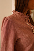 Blusa Bordeaux