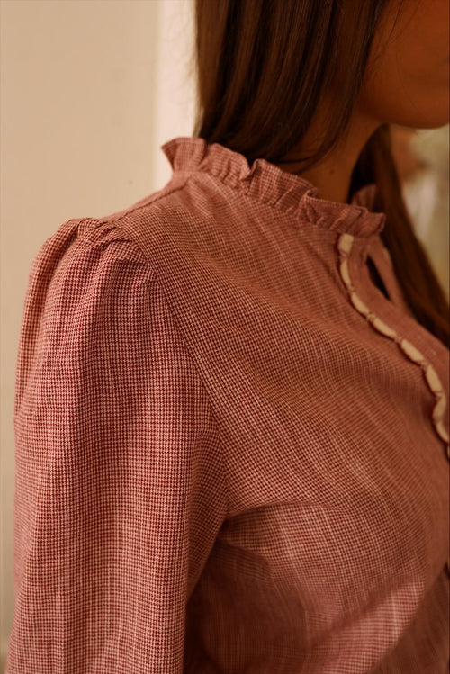 Blusa Bordeaux