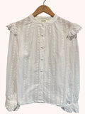 Blusa Élise Bordada Blanca