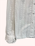 Blusa Élise Bordada Blanca