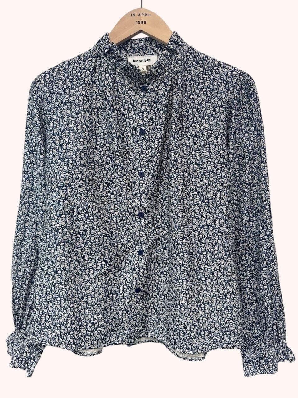 Blusa Rosée Floral Azul