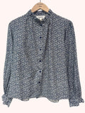 Blusa Rosée Floral Azul
