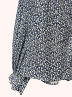Blusa Rosée Floral Azul