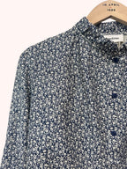 Blusa Rosée Floral Azul