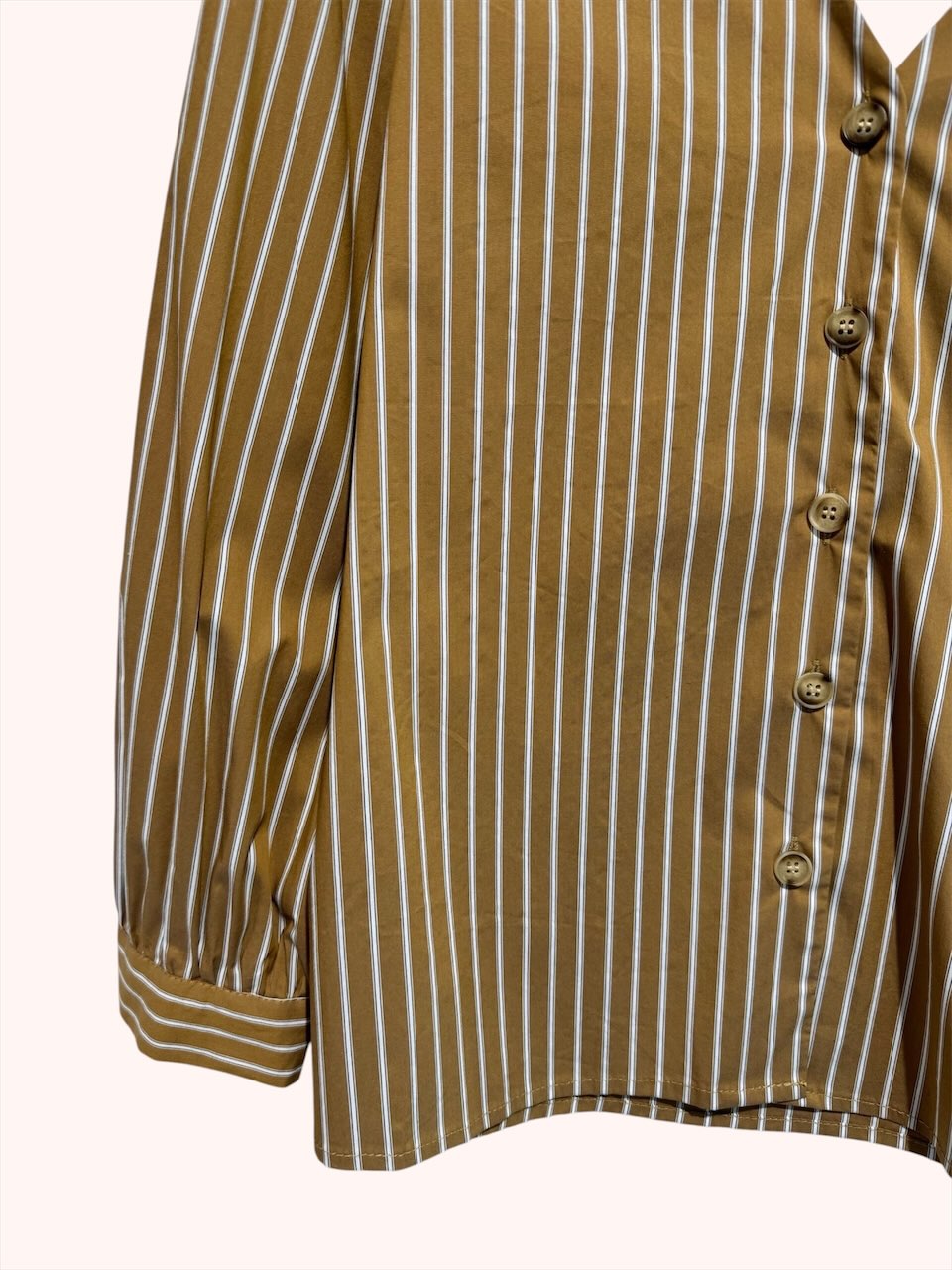 Blusa Colette Rayada Camel