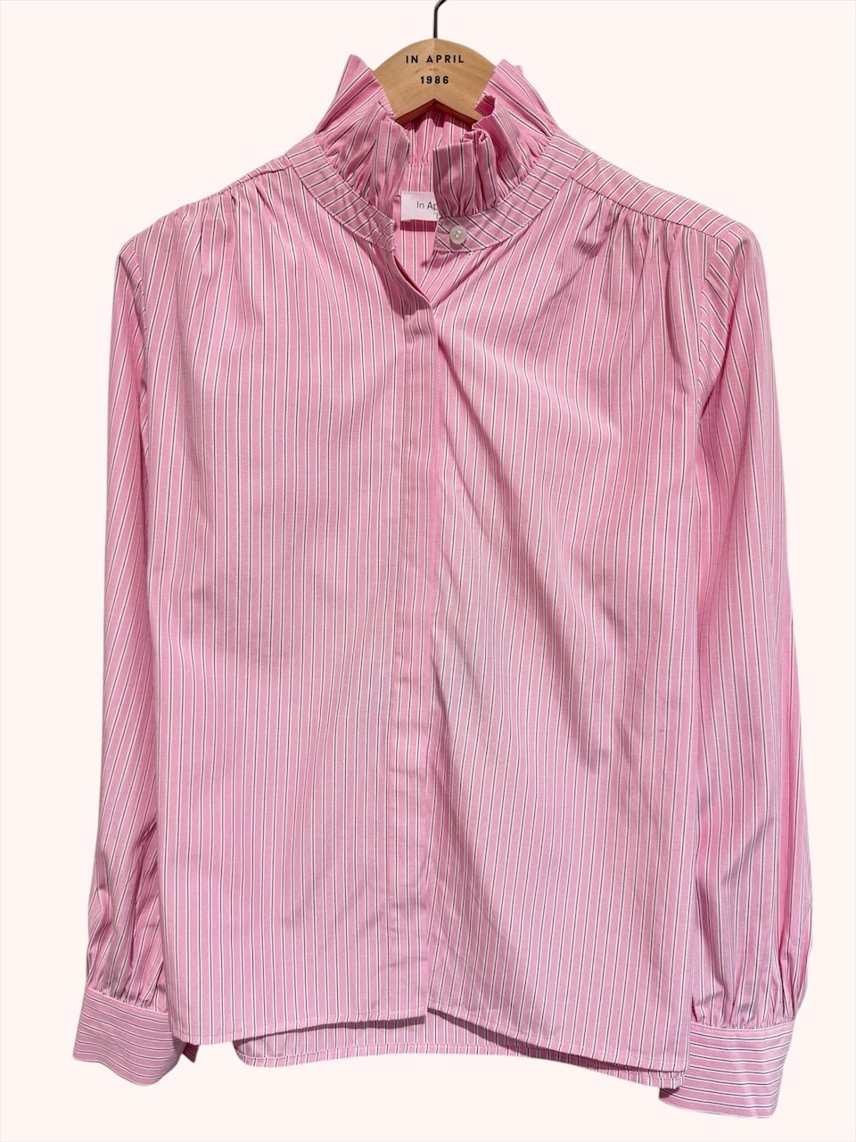 Blusa Éloïse Rayada Rosa