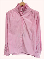 Blusa Éloïse Rayada Rosa